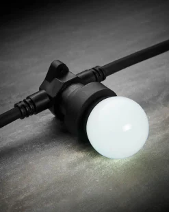 WeRChristmas LINK FESTOON 0.6W E27 LED Bulb, White^ Link Festoon|Festoon Lights