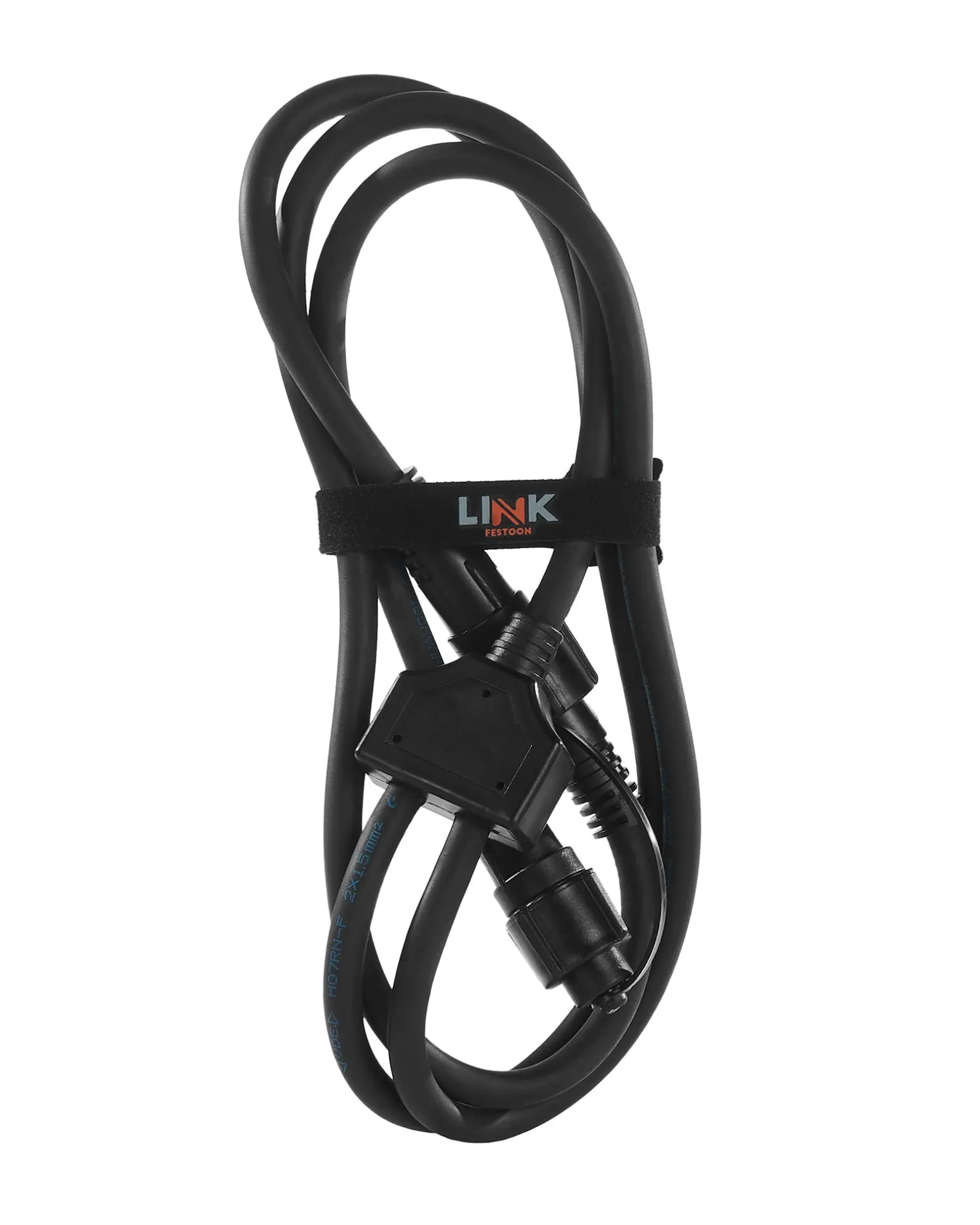WeRChristmas LINK FESTOON Y Cord Connector, Connectable, Black^ Link Festoon|Accessories