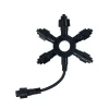 WeRChristmas LINK PRO 5 Port Black Curtain Connector, Connectable^ Link Pro|Accessories