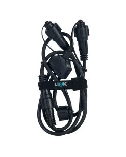WeRChristmas LINK PRO 3 Way Connector, Connectable, Black^ Link Pro|Accessories