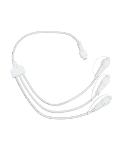 WeRChristmas LINK PRO 3 Way Connector, Connectable, White^ Link Pro|Accessories