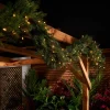 WeRChristmas LINK PRO Connectable Pre-Lit Natural Fir Garland, 3 M^ Link Pro|Plain Garlands
