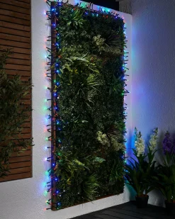 WeRChristmas LINK PRO LED Cluster Lights, Black Cable, Multi Colour^ Link Pro|Connectable Lights
