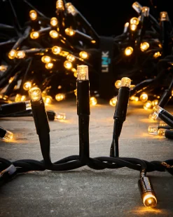 WeRChristmas LINK PRO LED Cluster Lights, Black Cable, Warm White^ Link Pro|Cluster Lights