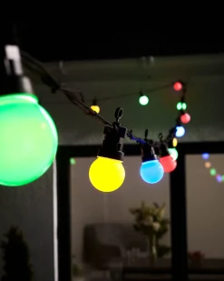 WeRChristmas LINK PRO LED Festoon Lights, Black Cable, Multi Colour^ Link Pro|Festoon Lights