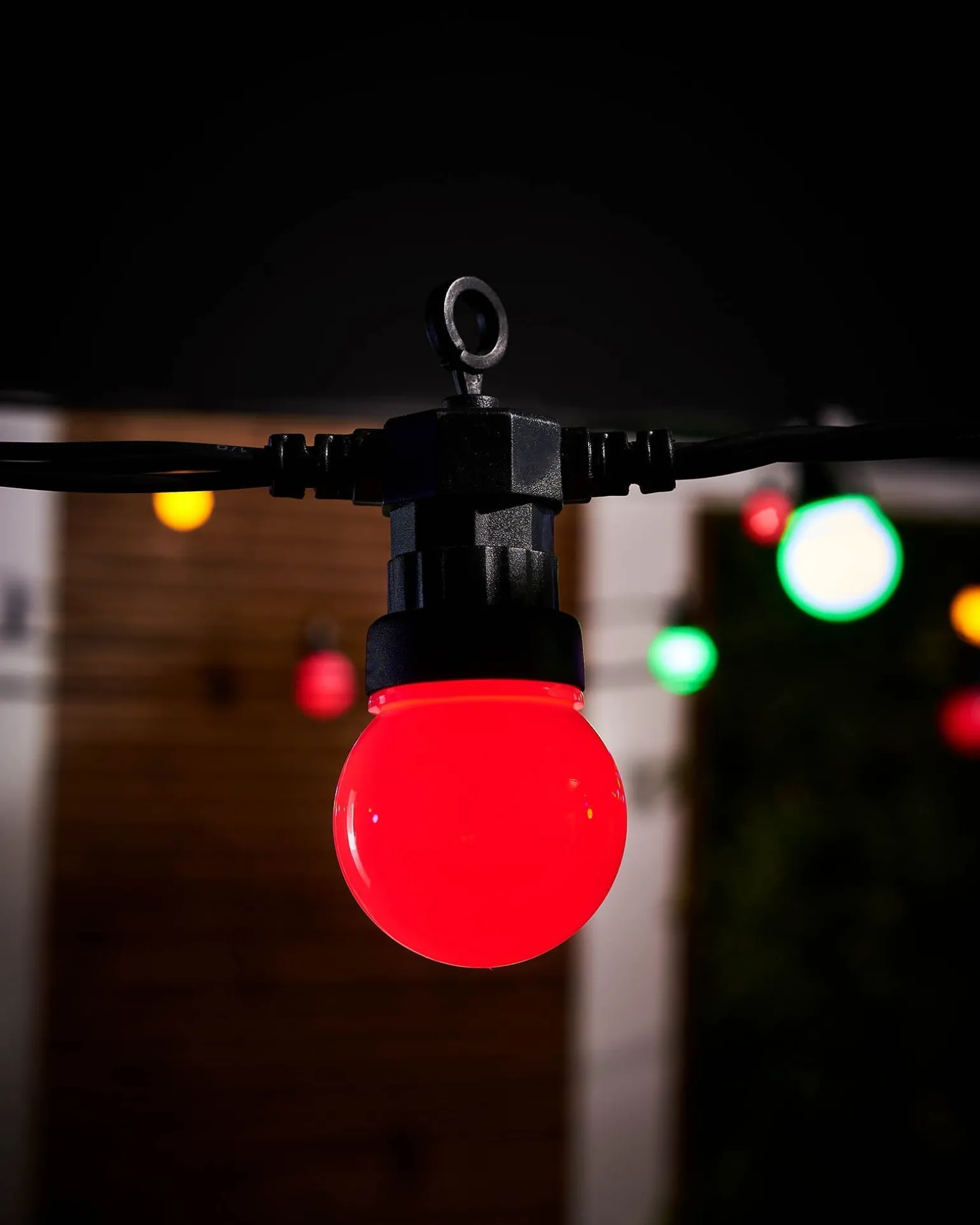 WeRChristmas LINK PRO LED Festoon Lights, Black Cable, Multi Colour^ Link Pro|Festoon Lights