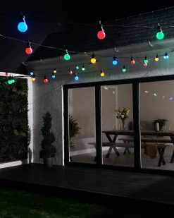 WeRChristmas LINK PRO LED Festoon Lights, Black Cable, Multi Colour^ Link Pro|Festoon Lights