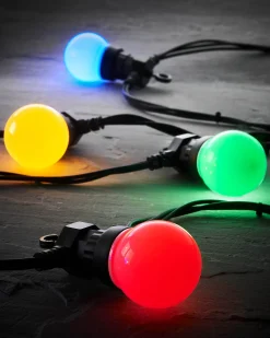 WeRChristmas LINK PRO LED Festoon Lights, Black Cable, Multi Colour^ Link Pro|Festoon Lights