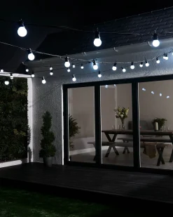 WeRChristmas LINK PRO LED Festoon Lights, Black Cable, White^ Link Pro|Festoon Lights