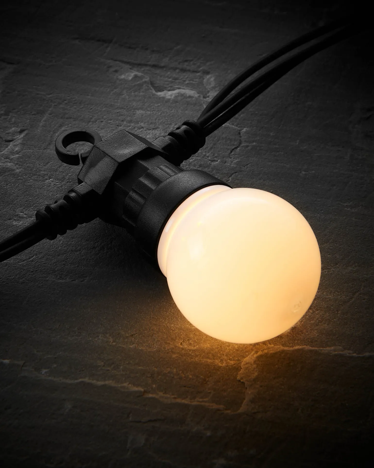 WeRChristmas LINK PRO LED Festoon Lights, Black Cable, Warm White^ Link Pro|Festoon Lights
