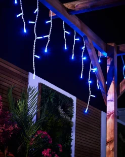 WeRChristmas LINK PRO LED Icicle Lights, Blue^ Link Pro|Icicle Lights