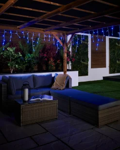 WeRChristmas LINK PRO LED Icicle Lights, Blue^ Link Pro|Icicle Lights