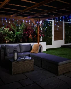 WeRChristmas LINK PRO LED Icicle Lights, Blue / White^ Link Pro|Icicle Lights