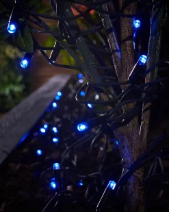 WeRChristmas LINK PRO LED String Lights, Black Cable, Blue^ Link Pro|Fairy Lights