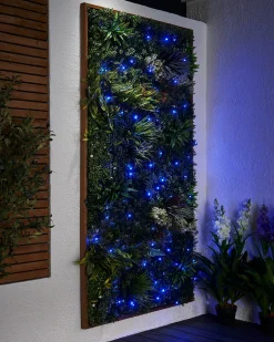 WeRChristmas LINK PRO LED String Lights, Black Cable, Blue^ Link Pro|Fairy Lights