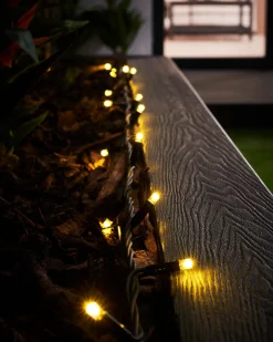 WeRChristmas LINK PRO LED String Lights, Black Cable, Gold^ Link Pro|Fairy Lights