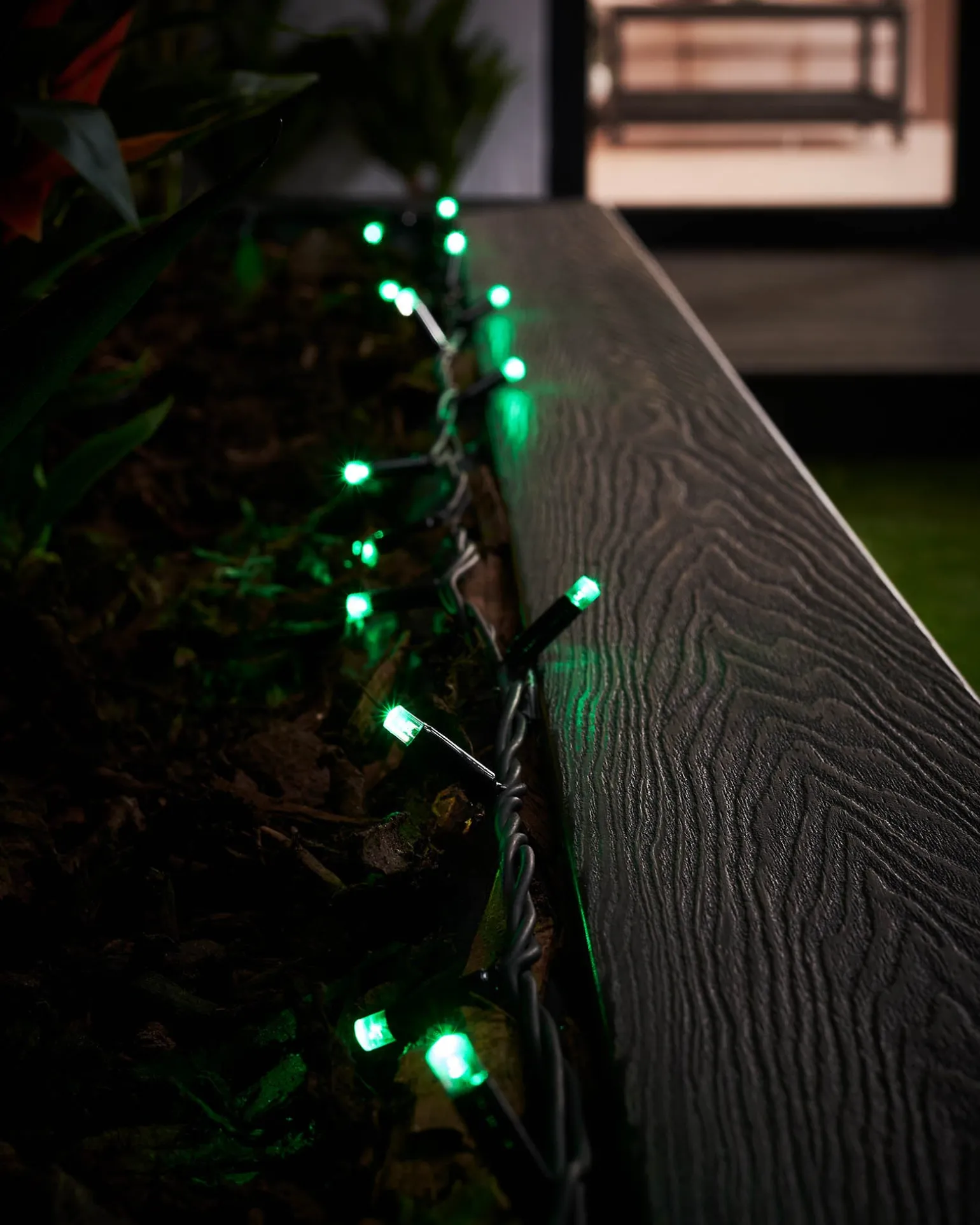 WeRChristmas LINK PRO LED String Lights, Black Cable, Green^ Link Pro|Fairy Lights