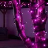 WeRChristmas LINK PRO LED String Lights, Black Cable, Pink^ Link Pro|Fairy Lights