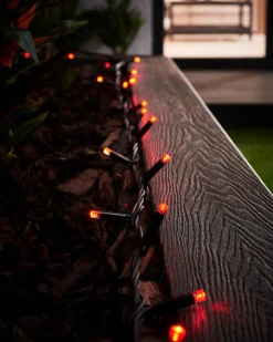 WeRChristmas LINK PRO LED String Lights, Black Cable, Red^ Link Pro|Fairy Lights