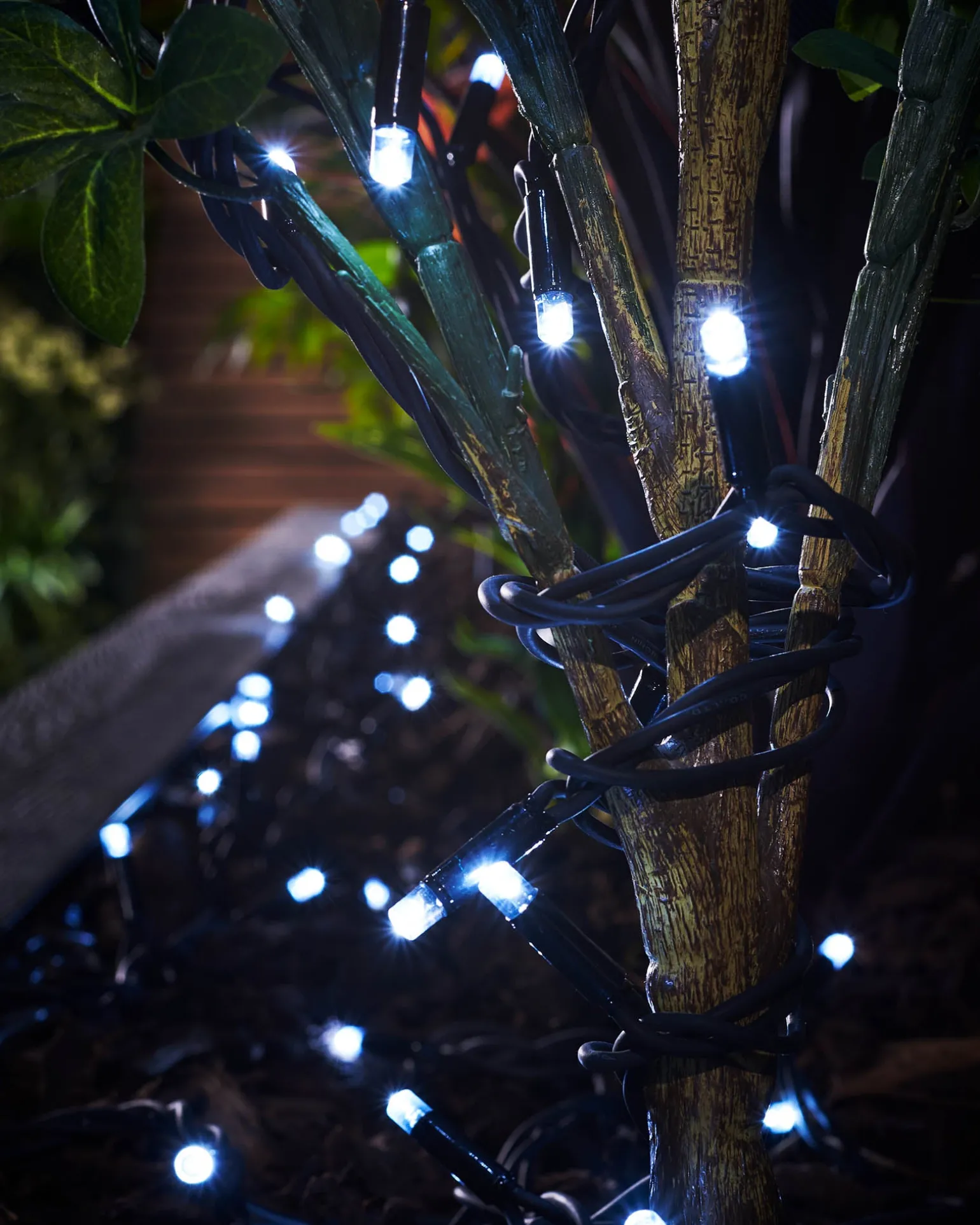 WeRChristmas LINK PRO LED String Lights, Black Cable, White^ Link Pro|Fairy Lights