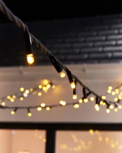 WeRChristmas LINK PRO LED String Lights, Black Cable, Warm White^ Link Pro|Fairy Lights