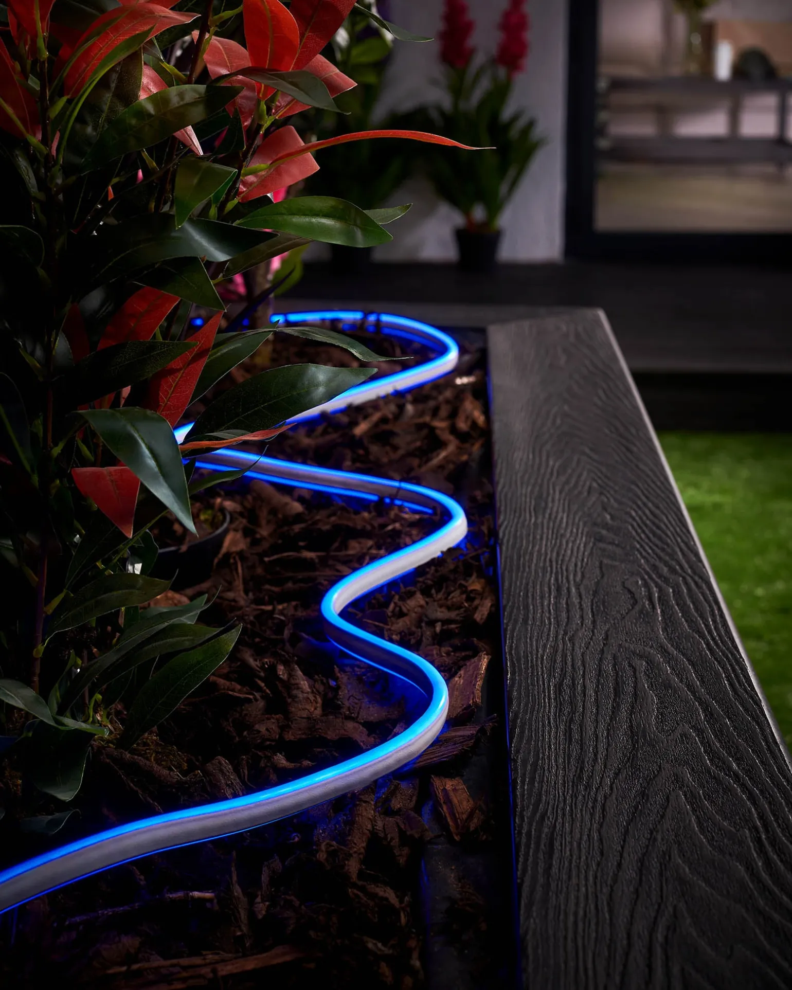 WeRChristmas LINK PRO Neon Flex, Made To Measure, Blue^ Link Pro|Connectable Lights