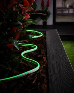 WeRChristmas LINK PRO Neon Flex, Made To Measure, Green^ Link Pro|Connectable Lights