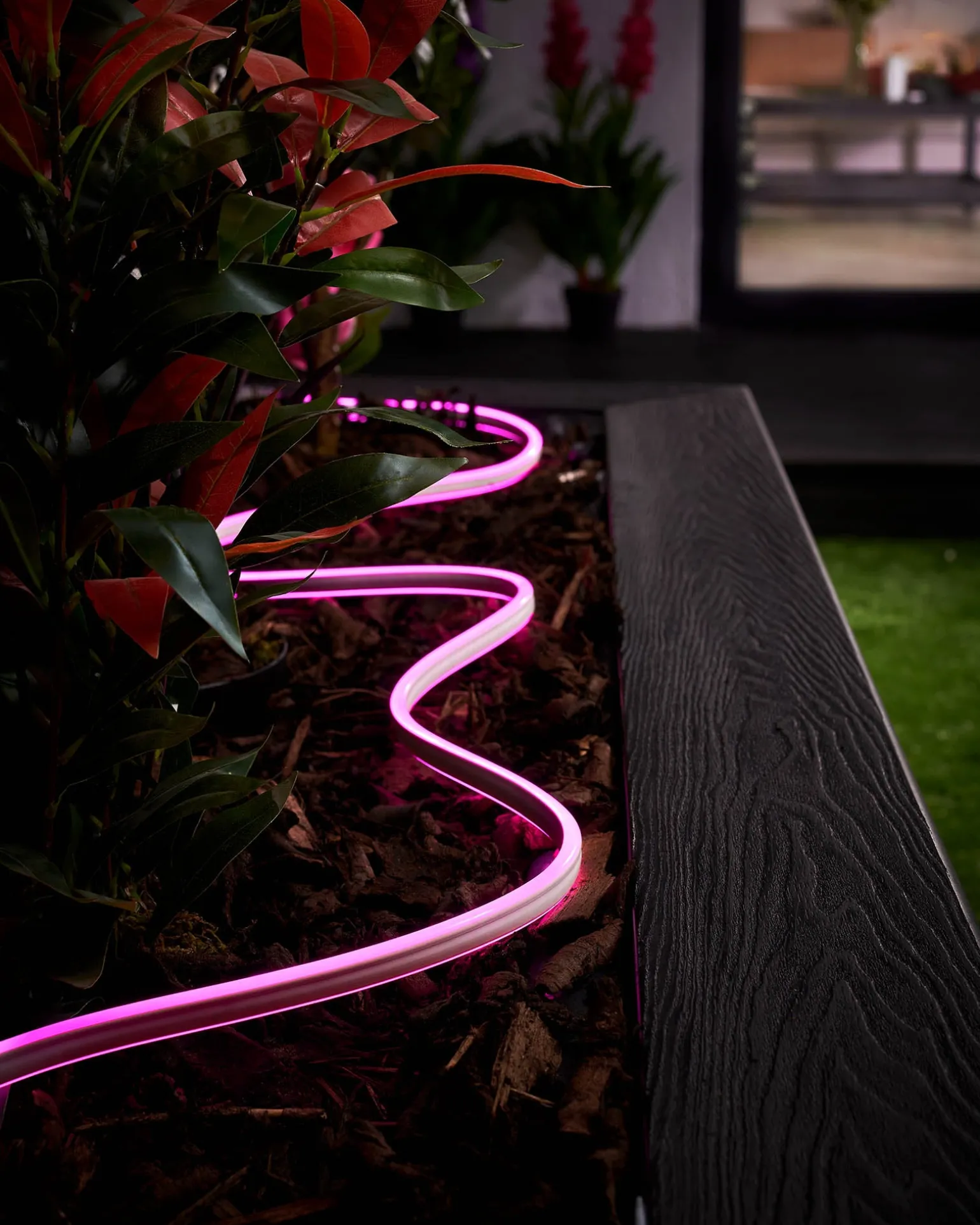 WeRChristmas LINK PRO Neon Flex, Made To Measure, Pink^ Link Pro|Connectable Lights