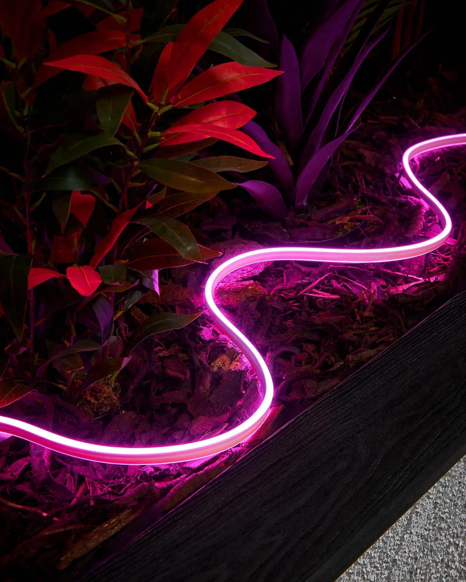 WeRChristmas LINK PRO Neon Flex, Made To Measure, Pink^ Link Pro|Connectable Lights