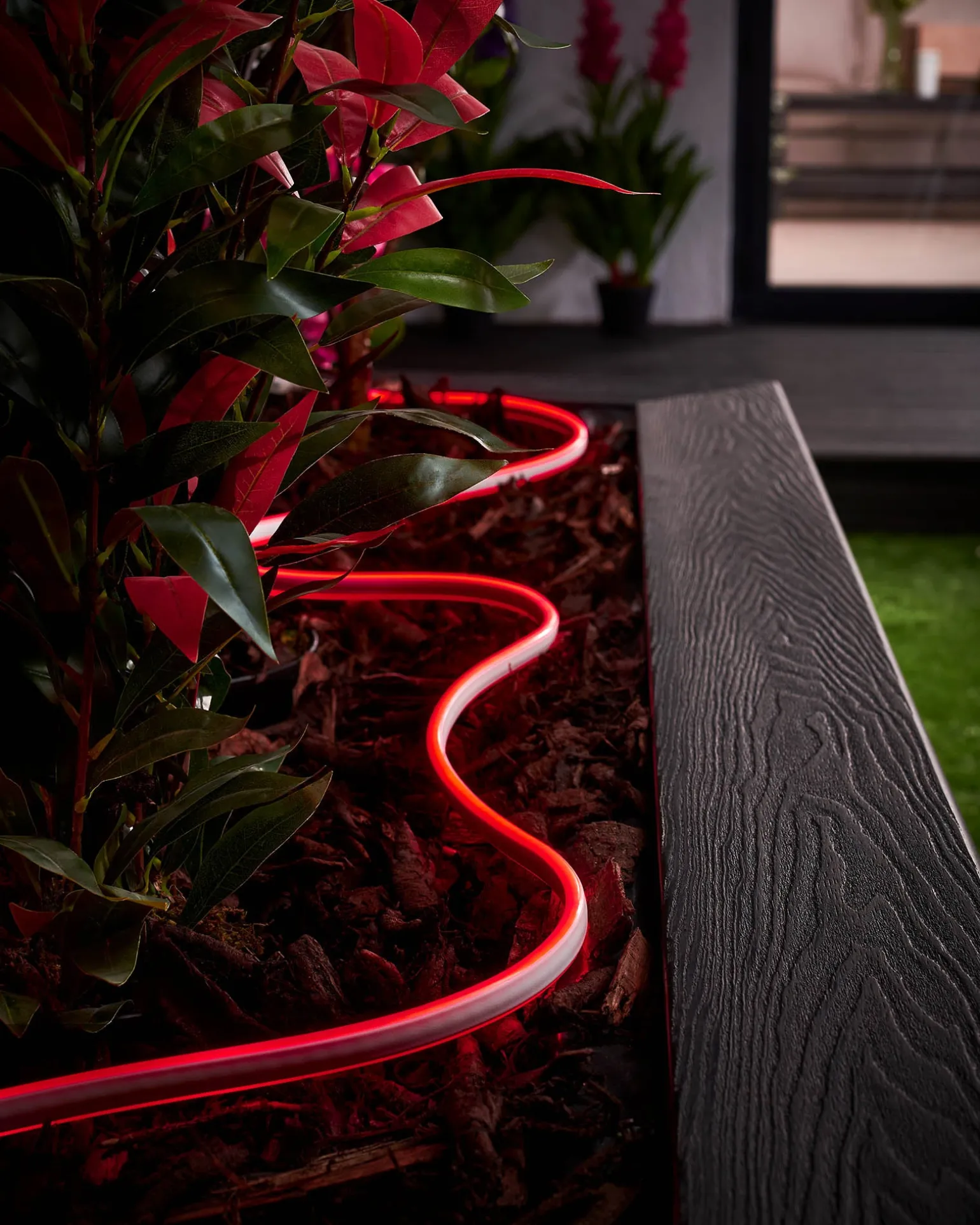 WeRChristmas LINK PRO Neon Flex, Made To Measure, Red^ Link Pro|Connectable Lights