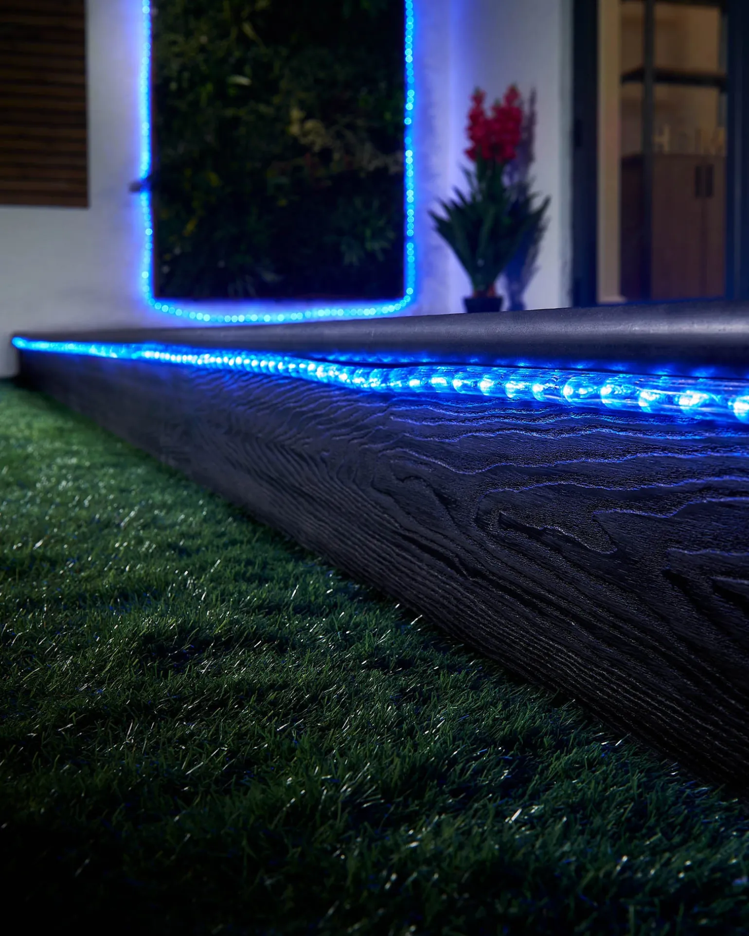 WeRChristmas LINK PRO Rope Light, Made To Measure, Blue^ Link Pro|Connectable Lights