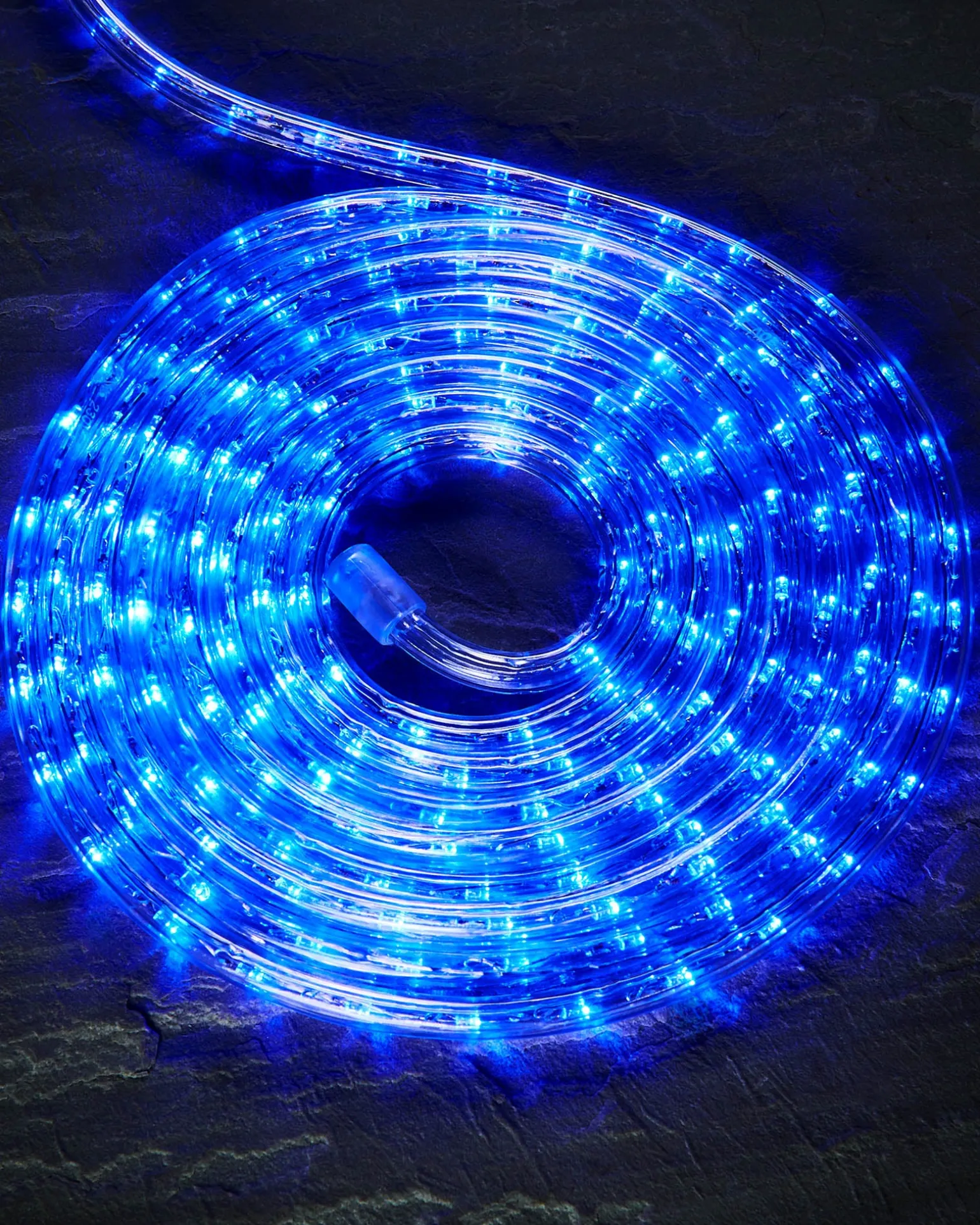 WeRChristmas LINK PRO Rope Light, Made To Measure, Blue^ Link Pro|Connectable Lights