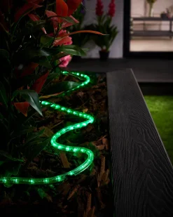 WeRChristmas LINK PRO Rope Light, Made To Measure, Green^ Link Pro|Connectable Lights