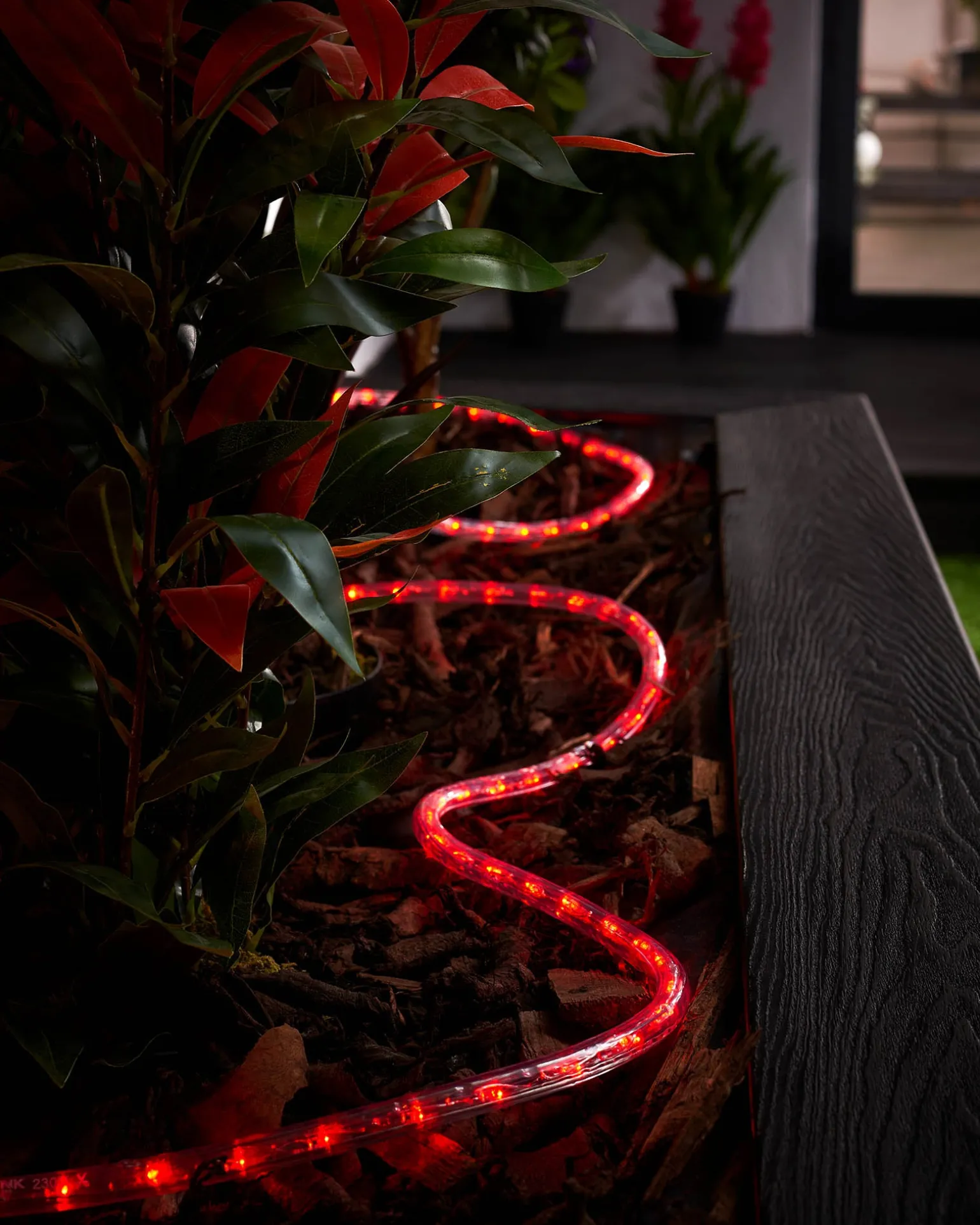 WeRChristmas LINK PRO Rope Light, Made To Measure, Red^ Link Pro|Connectable Lights