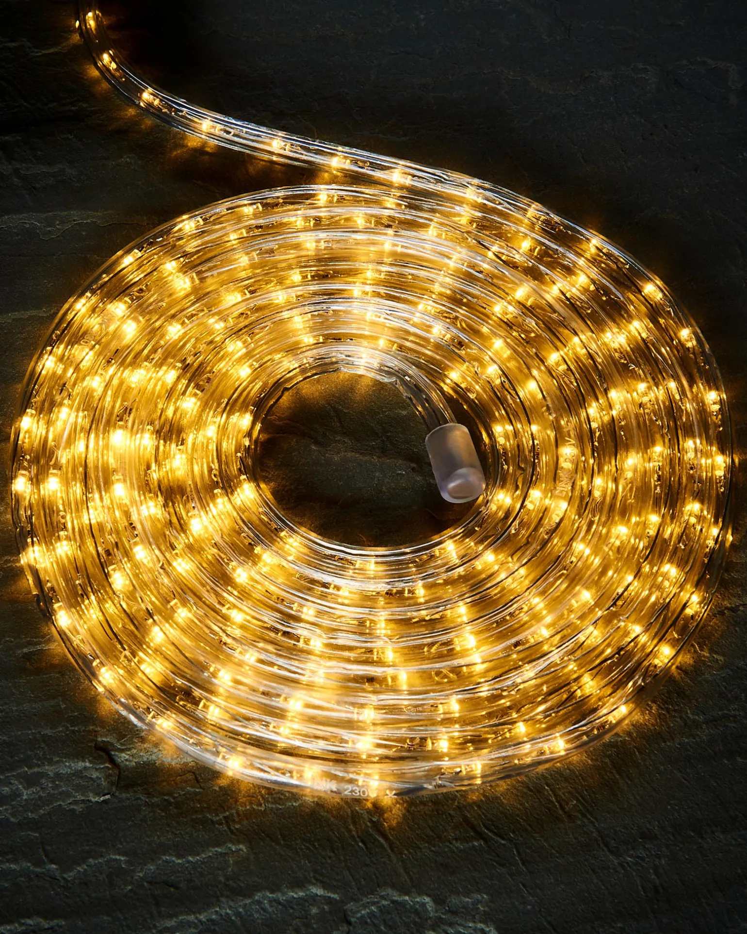 WeRChristmas LINK PRO Rope Light, Made To Measure, Warm White^ Link Pro|Connectable Lights