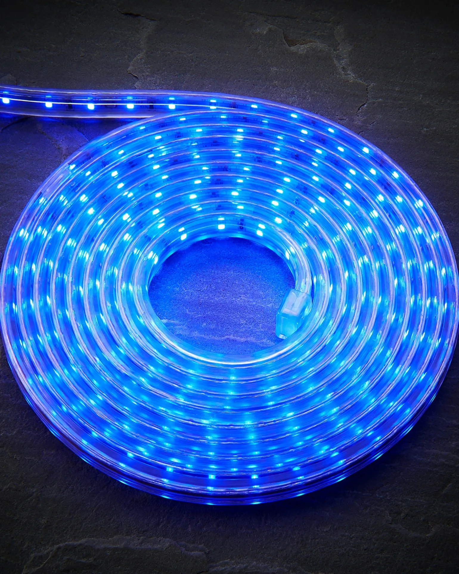 WeRChristmas LINK PRO Strip Light, Made To Measure, Blue^ Link Pro|Connectable Lights