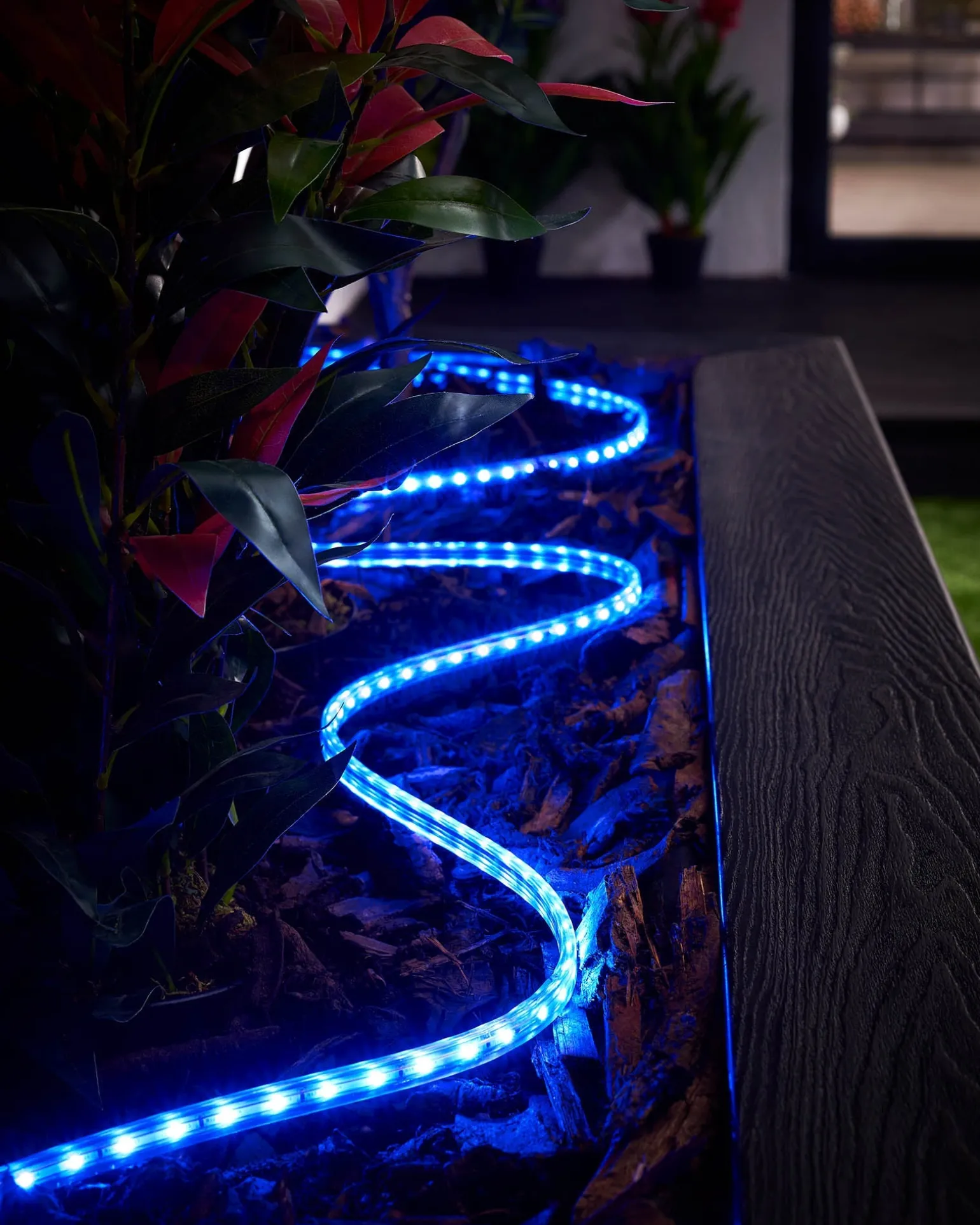 WeRChristmas LINK PRO Strip Light, Made To Measure, Blue^ Link Pro|Connectable Lights