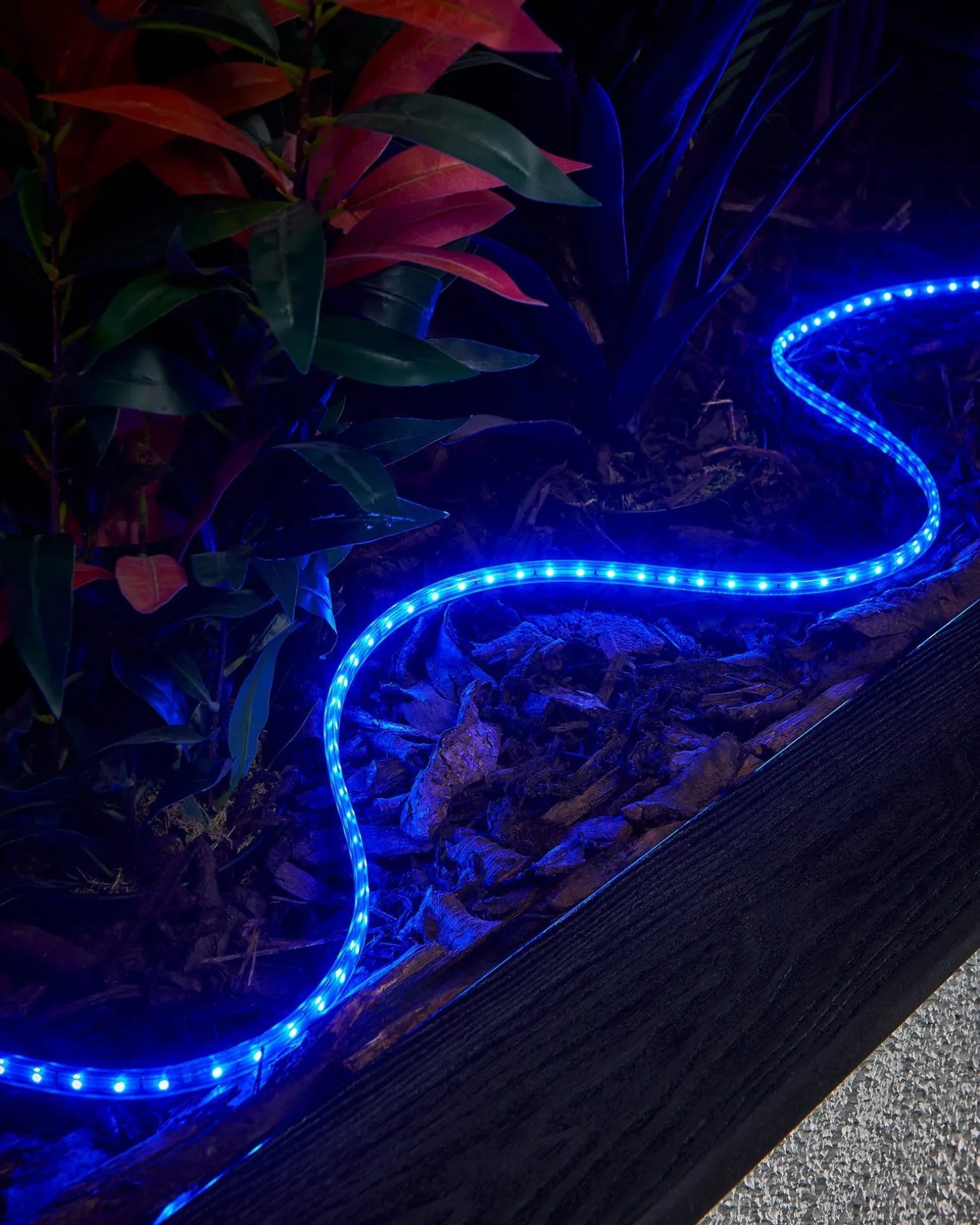 WeRChristmas LINK PRO Strip Light, Made To Measure, Blue^ Link Pro|Connectable Lights