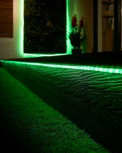WeRChristmas LINK PRO Strip Light, Made To Measure, Green^ Link Pro|Connectable Lights