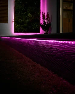 WeRChristmas LINK PRO Strip Light, Made To Measure, Pink^ Link Pro|Connectable Lights