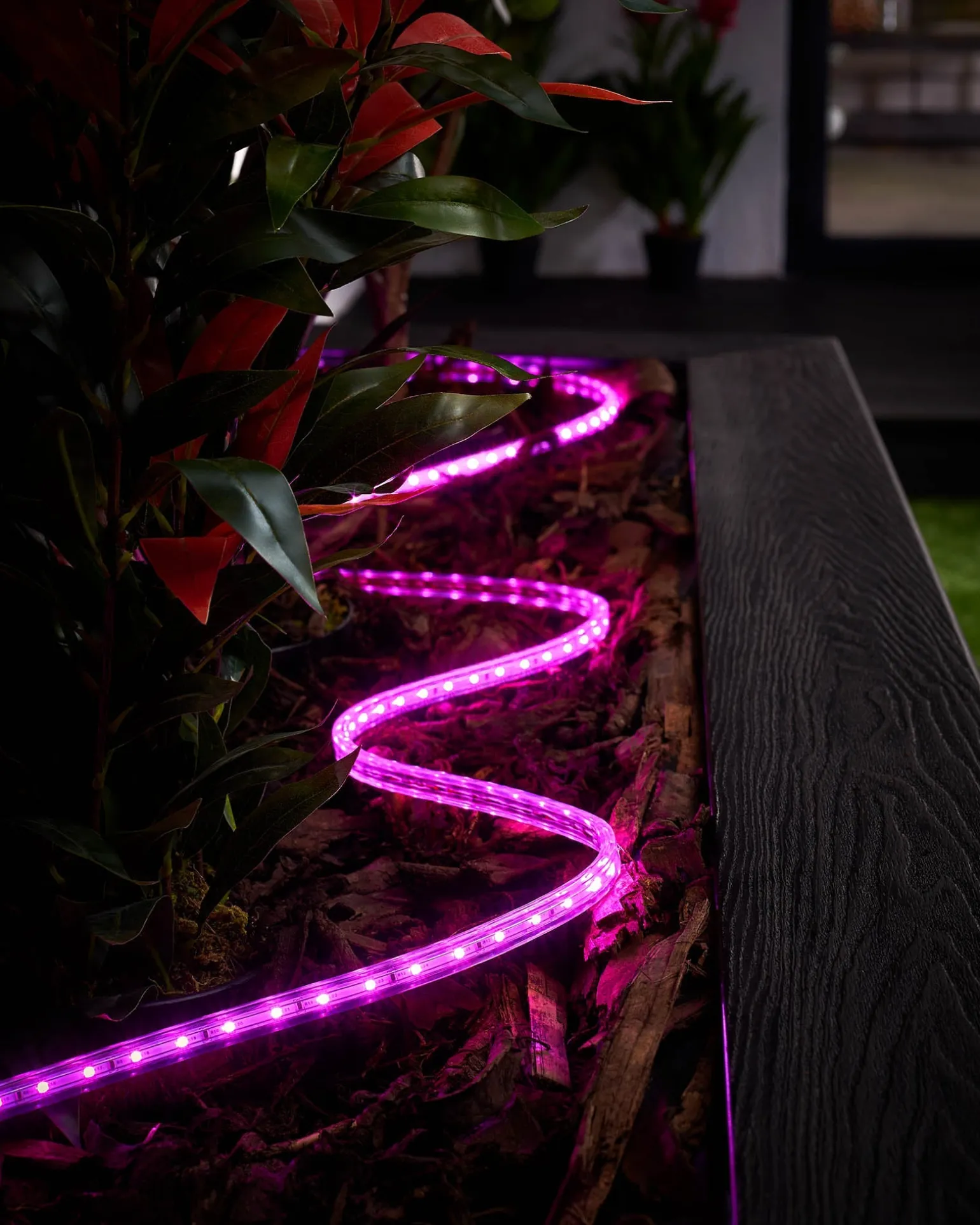 WeRChristmas LINK PRO Strip Light, Made To Measure, Pink^ Link Pro|Connectable Lights