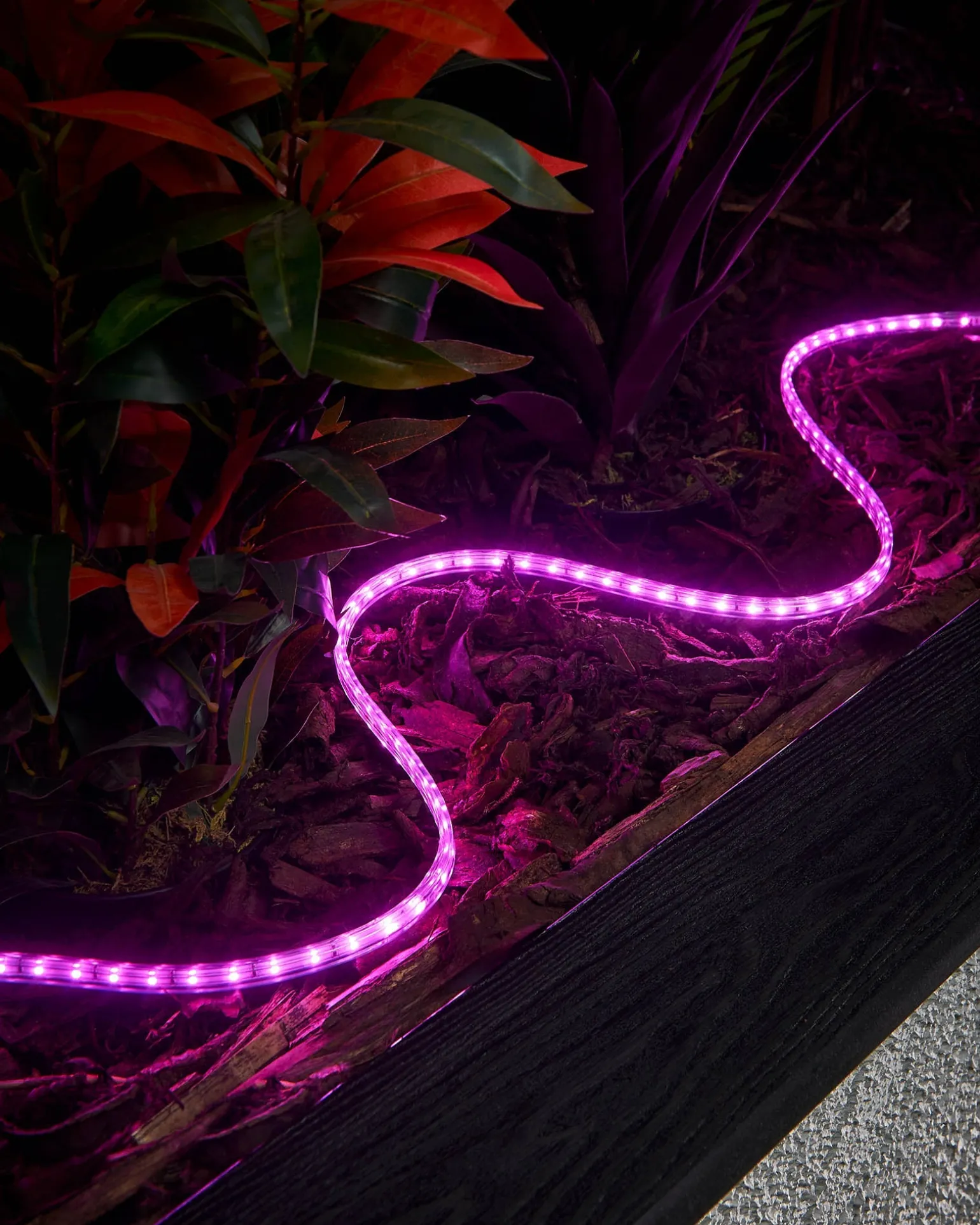 WeRChristmas LINK PRO Strip Light, Made To Measure, Pink^ Link Pro|Connectable Lights
