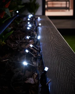 WeRChristmas LINK PRO Twinkle LED String Lights, Black Cable, White^ Link Pro|Fairy Lights