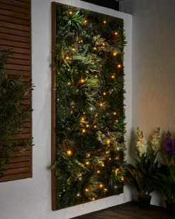 WeRChristmas LINK PRO Twinkle LED String Lights, Black Cable, Warm White / White^ Link Pro|Connectable Lights