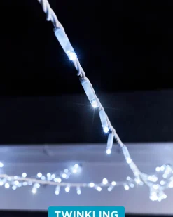 WeRChristmas LINK PRO Twinkle LED String Lights, White Cable, White^ Link Pro|Fairy Lights