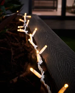 WeRChristmas LINK PRO Twinkle LED String Lights, White Cable, Warm White^ Link Pro|Fairy Lights
