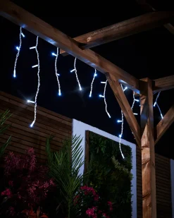 WeRChristmas LINK PRO Twinkling LED Icicle Lights, White^ Link Pro|Icicle Lights