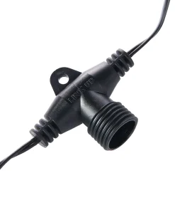 WeRChristmas LINK UP 10 T Port Curtain Connectors, Connectable, Black Cable^ Link Up|Accessories