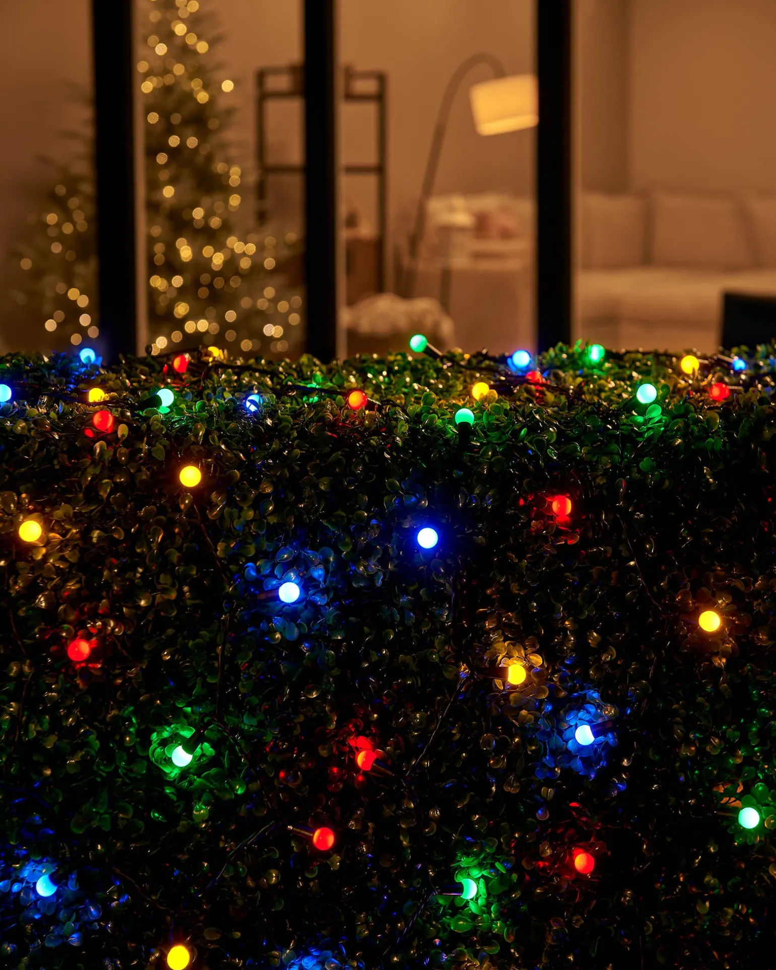 WeRChristmas LINK UP LED Berry Lights, Black Cable, Multi Colour^ Link Up|Fairy Lights