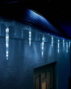 WeRChristmas LINK UP LED Icicle Drop Lights, White^ Link Up|Icicle Lights